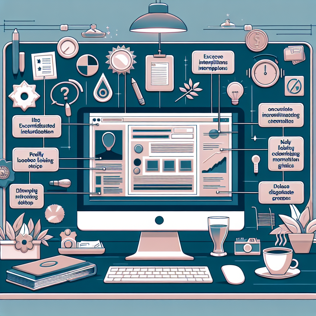 20 Crucial Mistakes to Avoid on Your Website